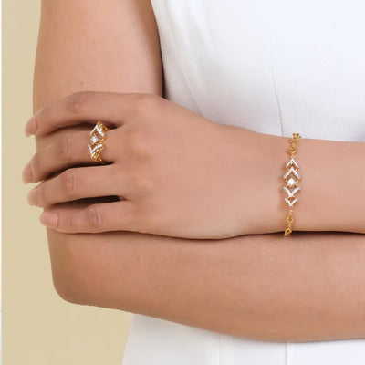 Lab Diamond Solitaire Bracelet