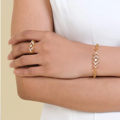 Lab Diamond Solitaire Bracelet