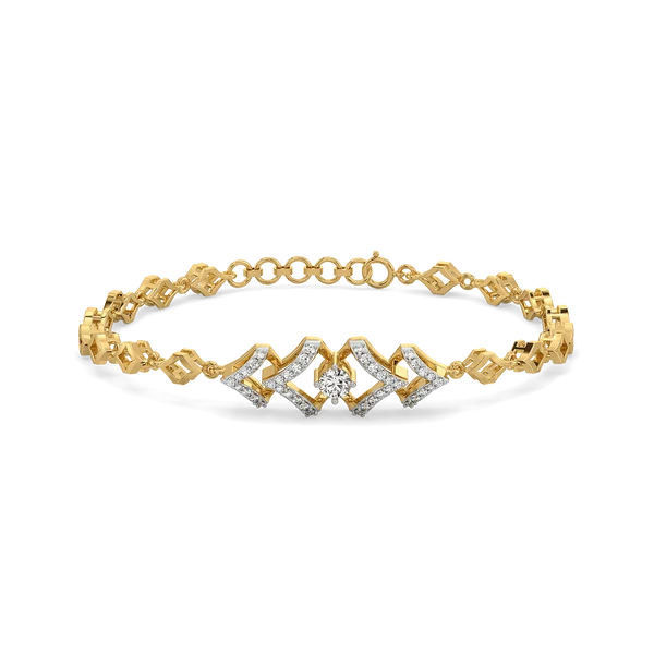 Lab Diamond Solitaire Bracelet