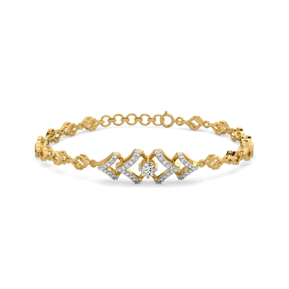 Lab Diamond Solitaire Bracelet