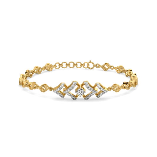 Lab Diamond Solitaire Bracelet