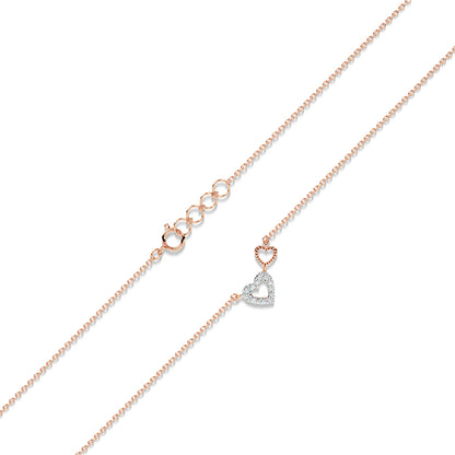 Twin Flames Diamond Necklace