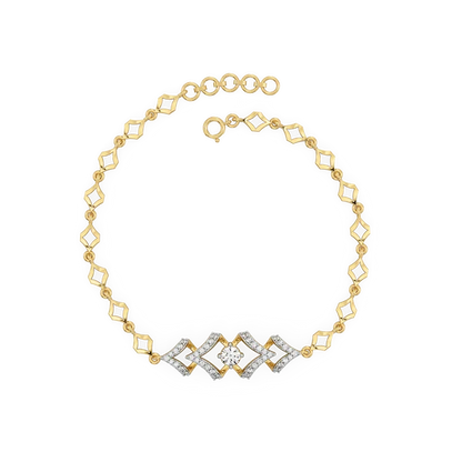 Lab Diamond Solitaire Bracelet