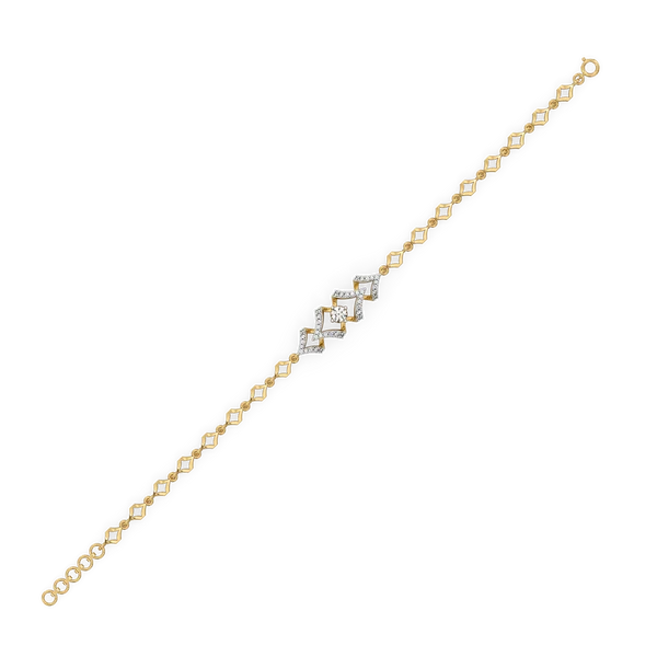 Lab Diamond Solitaire Bracelet